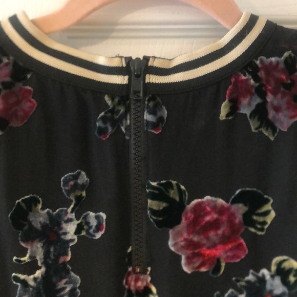 Anna Sui Silk Burnout Floral Dress - Picture 9 of 12